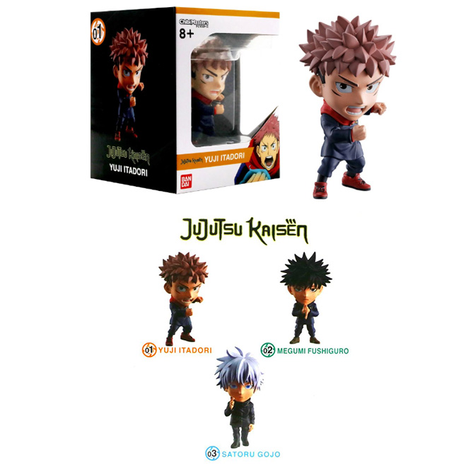 JUJUTSU KAISEN Chibi Masters BANDAI Yuji Itadori In box 9x11cm…x48